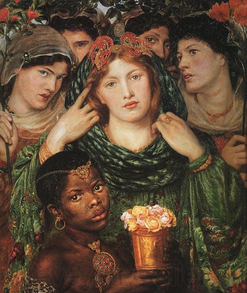 Dante Gabriel Rossetti The Beloved Spain oil painting art
